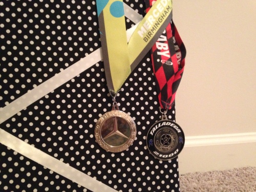 Two half marathon medals ... so far!